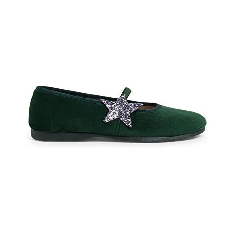 Ballerines Pisamonas Fille Vert Cover