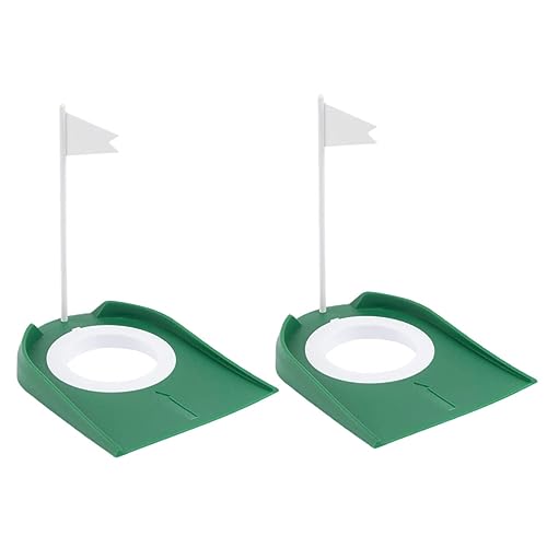 BCOATH Golf Putting Holes Indoor Cup Portable Practice Device Plastic Putting Cup Training Aid