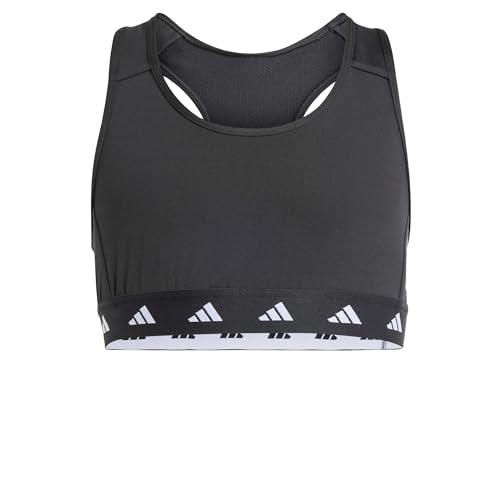 Sujetador Techfit Power React de adidas para niña negro 2
