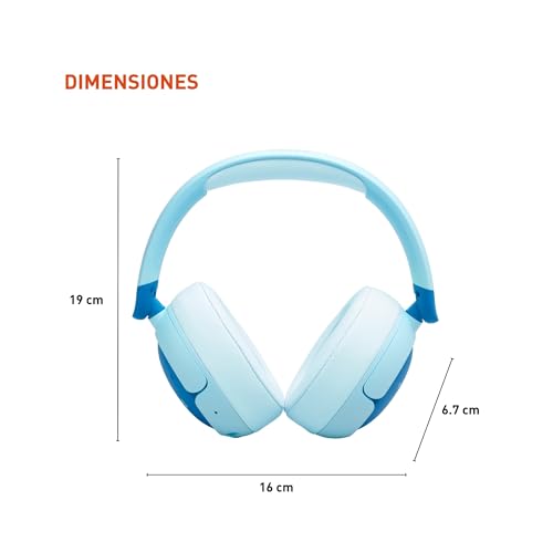 Image of JBL Junior 470NC - Cancelling Kids Headphones - Blue