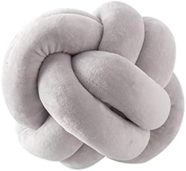 Cuscino A Sfera Con Nodo - Morbido Decorativo Per Divano, Dark Green 45x35cm - Foto 2