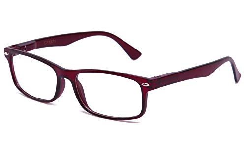 Image of Newbee Fashion-Clear Lense Glasses Men Women Fashion Clear Lens Glasses Frame Non Prescription Rectangular Frame