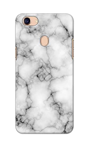 Image of Light White Marble Texture Natural Pattern Hard Back Case Cover for Oppo F5 / Oppo F5 Youth /Oppo F5 Plus Back Cover -(J5) VNS2230