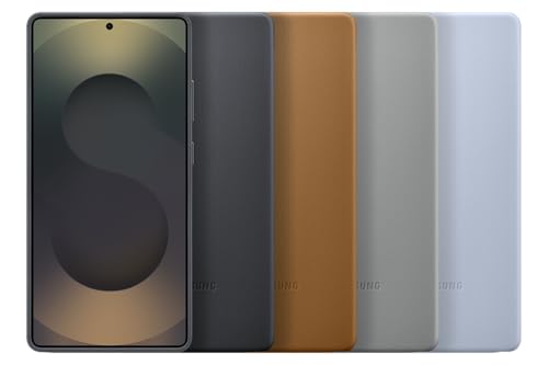 Image of SAMSUNG Galaxy Official Kindsuit Faux Leather Case for Galaxy S25 Ultra, Black