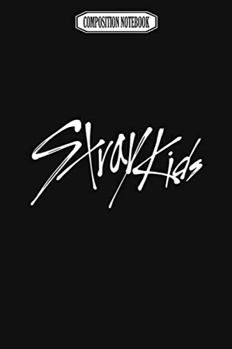Composition Notebook Stray Kids White Logo Wii Gavin Decorations Acaademy Switch Revolution Dance Notebook Journal Notebook Blank Lined Ruled 6x9