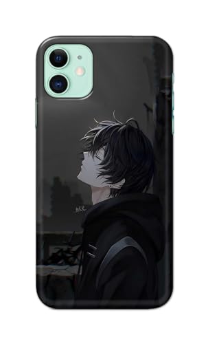 Image of PRINTFIDAA Plastic Printed Hard Back Cover Case For Apple iPhone 11 Back Cover (Famous Anime Cartoon Character) -112, Multi