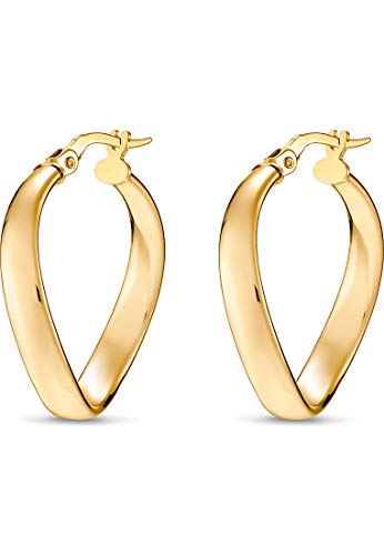 Preisvergleich Produktbild CHRIST Gold Damen-Creolen 375er Gelbgold One Size 87280373
