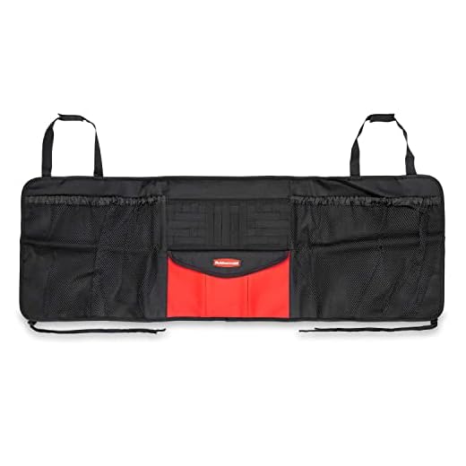 Rubbermaid Automotive Hanging Organizer: Back Seat Cargo Area/Car Trunk Storage Caddy