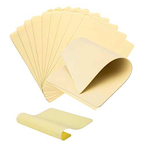 Blank Tattoo Practice Skin, Beoncall 10Pcs Tattoo Skin Practice 8"x 6" Tattoo Fake Skin Tattoo Skin Microblade Practice Skin for Tattoo Supplies