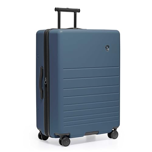 Traveler's Choice Markham Hardside Expandable Luggage with Hinomoto Spinner Wheels, 30-Inch Large, Navy