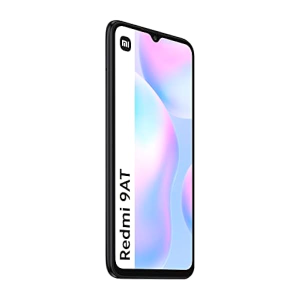 Xiaomi Redmi 9AT - Smartphone de 2 32GB, Pantalla de 6,53’’ HD , Cámara de 13MP, Mediatek Helio G25, Batería de 5000 mAh, Gris (Versión ES 3 años de garantía)