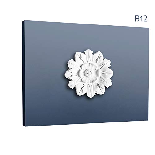 Rosetón R12 Orac acabado premium de poliuretano pretratado para decoración interior 3