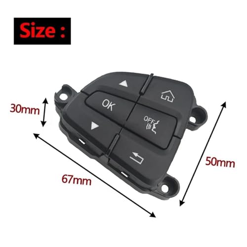 Interrupteur volant touches remplacement A0999050200 commande Mercedes W205 - 3