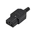 Toptekits IEC C13 Power Cord Plug Connector ,IEC 320 C13 Female Plug Rewirable Power Connector 3pin Socket 10A /250V