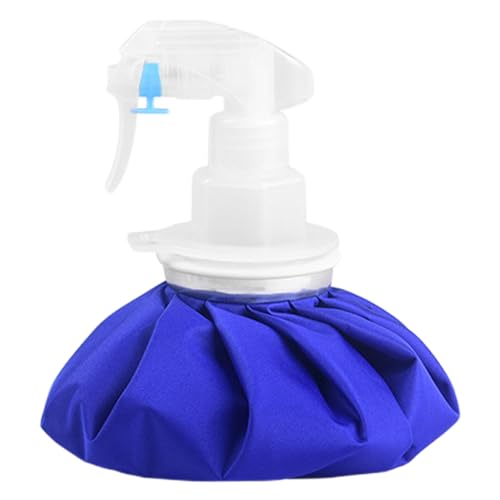 Jubilofex Sac de compresse réfrigérante, sac de compresse à remplir et à eau chaude, stockage de congélation approprié pour genoux, cheville, front pour soulager la douleur