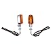 K&S Marker Lights, Aluminum, (D/F) Amber