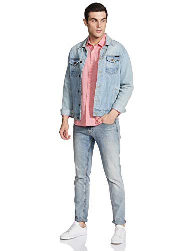 Image of Max Men's Regular Fit Textured Full Sleeves Casual Shirt