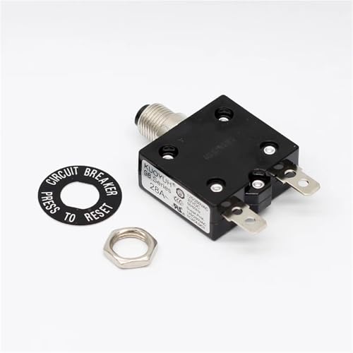 Interruptor térmico 10A disyuntor con bimetal de alta precisión pack de 3 3