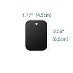Mount-Metal-Plate12Pack-for-Magnetic-Car-Mount-Phone-Holder-with-Full-Adhesive-for-Phone-Magnet-Magnetic-Mount-Car-Mount-Magnet-12X-Rectangular-Black