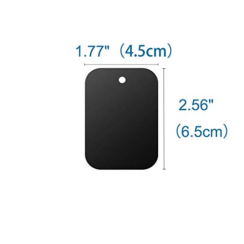 Mount-Metal-Plate12Pack-for-Magnetic-Car-Mount-Phone-Holder-with-Full-Adhesive-for-Phone-Magnet-Magnetic-Mount-Car-Mount-Magnet-12X-Rectangular-Black