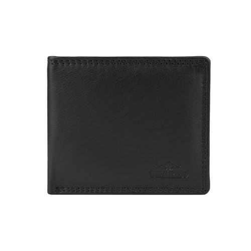 Portafoglio e in Vera Con Portamonete Scatola Regalo uomo donna unisex slim pelle