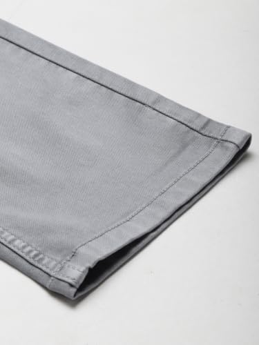 Image of Allen Cooper Skinny Low Rise Power Stretch Denim Chinos Type Jeans for Men