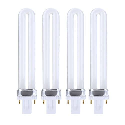 Lampe de séchoir à nail art tube de bulbe 9W tube uv ampoule de remplacement de lampe UV lampe à ongles lampe de durcissement pour le gel de la machine UV...