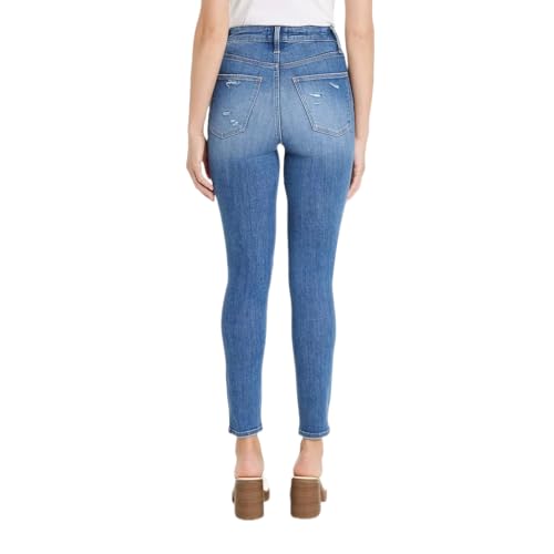 Universal Thread Women's High-Rise Distressed Skinny Ankle Jeans2