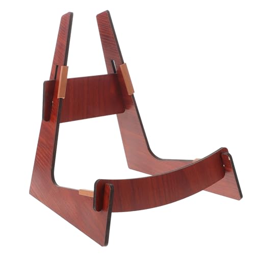SUPVOX Soporte de Guitarra de Madera para Soporte de Suelo Expositor para Violines Adecuado para Guitarras Bajos Violines y Ukeleles