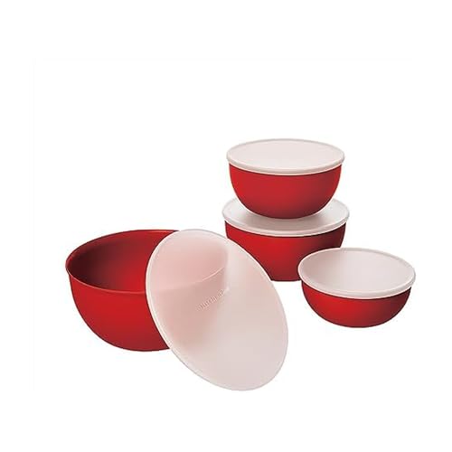 KitchenAid Prep Bowls with Lids, Set of 4 by KitchenAid - Used condition - US$11.20