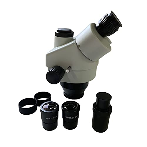 Microscope 7X-45X Trinocular Microscope Aluminum Head for Stereo Microscope
