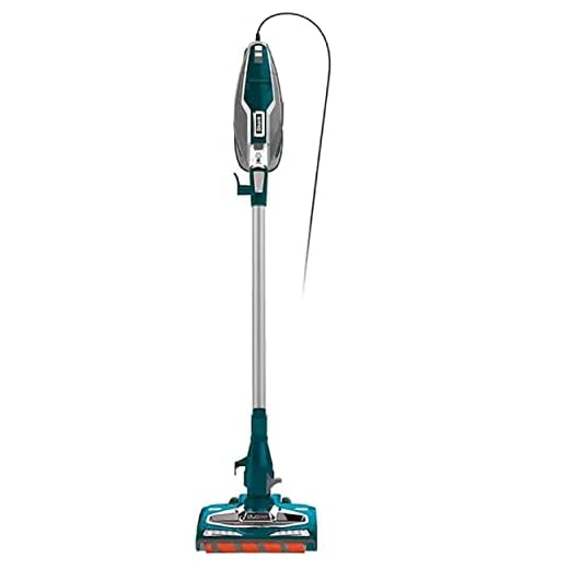 Shark Rocket DuoClean Ultra-Light Corded Bagless Carpet and Hard Floor with Hand Vacuum, Blue, Green (Renewed)
