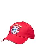 FC Bayern München Baseballcap Logo rot