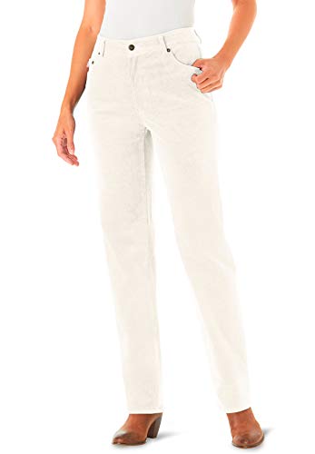 Woman Within Plus Size Corduroy Straight Leg Stretch Pant3