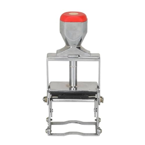Image of SMART PACK Hand Batch Coding Machine for Batch No. MFG. MRP. EXP. Date Coding | Handheld Printing Machine on Plastic, Paper Pouches, Cartoon Boxes and Kraft Papers | Size 4 MM
