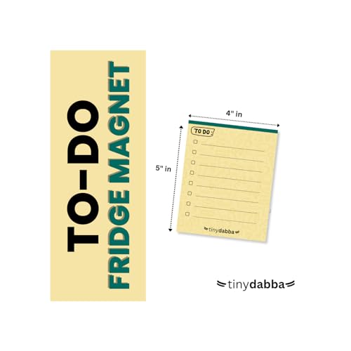 Magnetic To Do List for Home or Office by tinydabba - 2