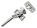 QasDfgHj Metal Handles,304 Stainless Steel Closed Door Handle Commercial Kitchen Commonly Used in Industrial Heavy Engineering