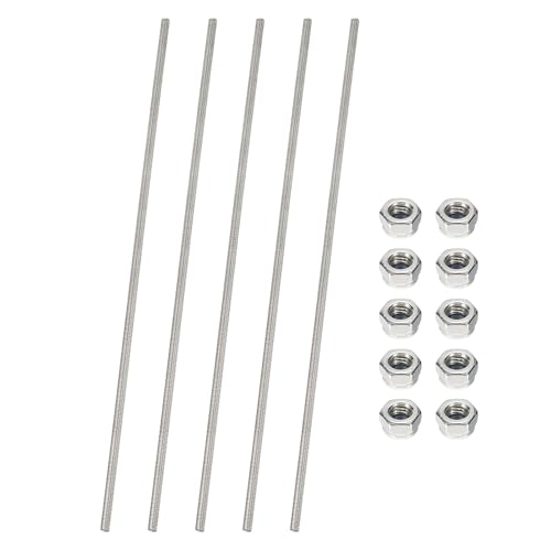 PATIKIL 5 S˂bh M5 x 300mm 304 XeXX`[ Ep OXbh o[X^bh ibgt pCv Nv nK[ U{g