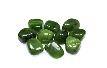 Pachamama Essentials Green Jade Tumbled - Healing Stone - Crystal Healing 20-25mm (1) - Image 2