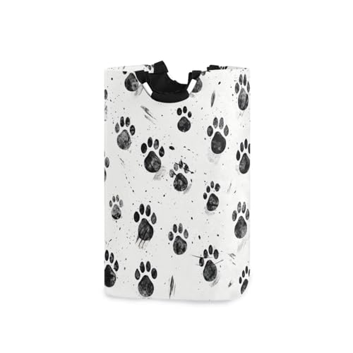 Jihqo Laundry Hamper Basket St Patrick's Clover Pattern Collapsible Nursery Storage Bin Waterproof Clothing Baskets for Home Bedroom Bathroom Washing Room