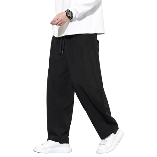 Tripleberly Harem Pants for Men Casual Tapered Cropped Trousers Printed Baggy Wide Leg Beach Aladdin Drop Crotch Pants3