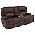 RecPro Charles 70" Powered Double RV Wall Hugger Recliner Sofa | Loveseat | RV Furniture from RecPro