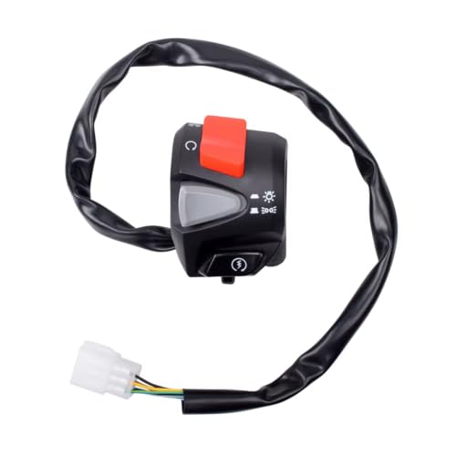 Interrupteur de guidon moto 22mm étanche pour remplacer un commodo en panne