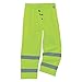 Ergodyne GloWear 8915 Rain Pants, High Visibility, Reflective, ANSI Compliant Lime, X-Large