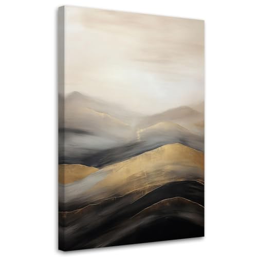 Lienzo moderno para dormitorio y salón, cuadro abstracto elegante 50x70 2