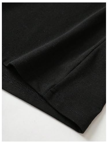 SOLY HUX Girl's Graphic Tees Gesture Letter Print Oversized T Shirt Short Sleeve Streetwear Summer Tops3