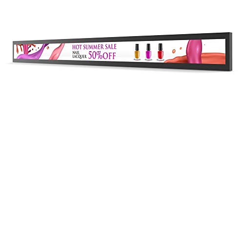 BenQ BH3501 Classe de diagonale 35 Bar Type Series écran LCD rétro éclairé par LED signalisation numérique Android 1920 x 130 éclairage périphérique - vue 2