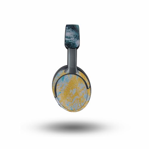 Image of MightySkins Glossy Glitter Skin Compatible with Bose QuietComfort Ultra - Ocean Marble | Protective, Durable High-Gloss Glitter Finish | Easy to Apply