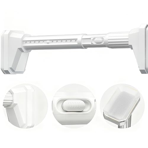 yȒPbNzς_ 3m  ˂_ 2m J^ݒu sv ˂_ J[e Lk XeX ω׏d70-110kg 70-310cm ΂_ a33mm {^ŊȒPŒ (zCg, 150~220cm)