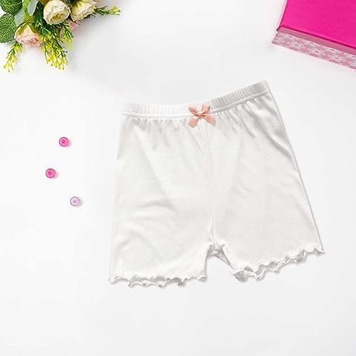Teens Girls Solid Biker Shorts Basic Cartwheel Shorts Dance Underwear Active Leggings Ruffle Dresses Quick Dry2